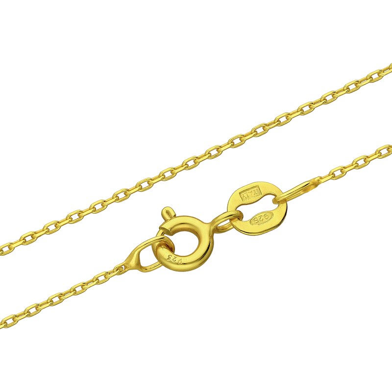 SYLVIENE Pozlacený řetízek Cable 92223597