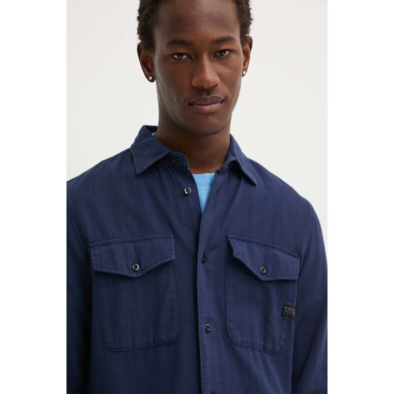 Bavlněná košile G-Star Raw Marine Slim