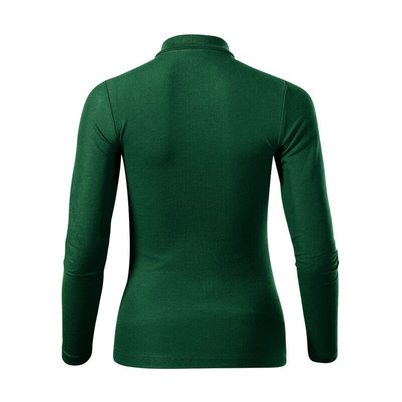 Tmavě zelená polokošile Pique Polo LS W model 20116652 - Malfini