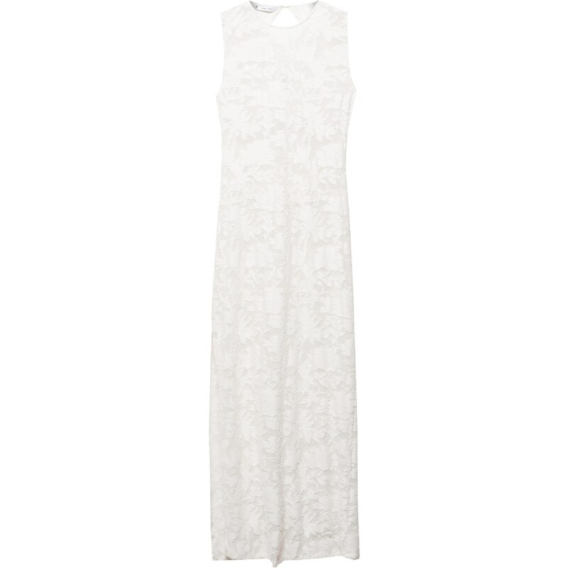 MANGO Šaty Mabel offwhite