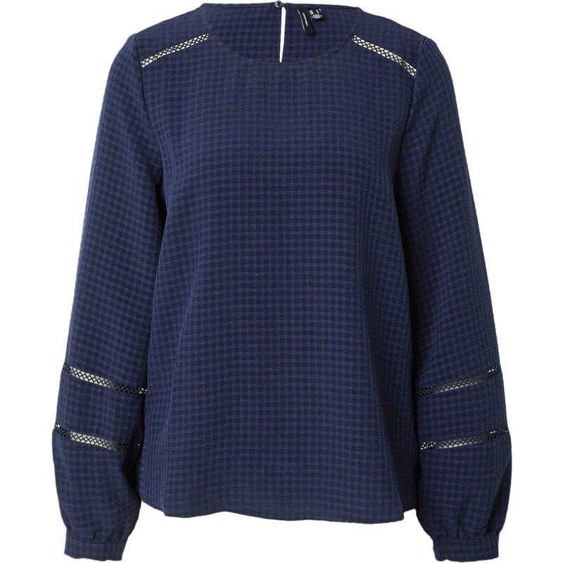 VERO MODA Halenka Jill modrá / námořnická modř