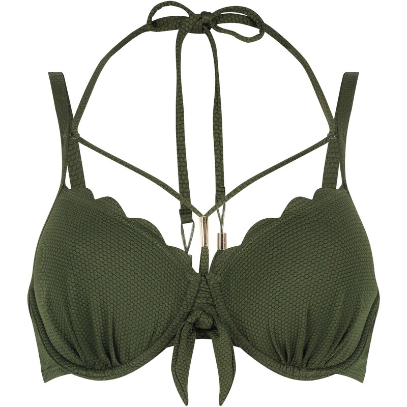 Hunkemöller Horní díl plavek zelená 109425376