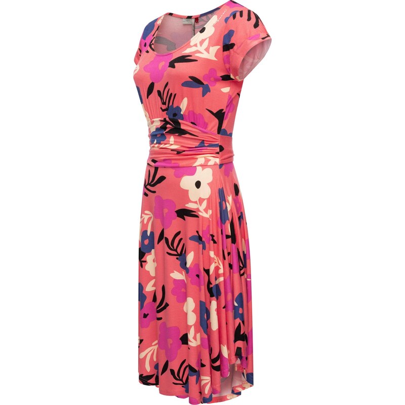 Ragwear Šaty 'Yvone' béžová / oranžová / pink / černá