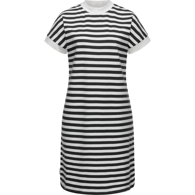 Ragwear Letní šaty Katchi černá / bílá