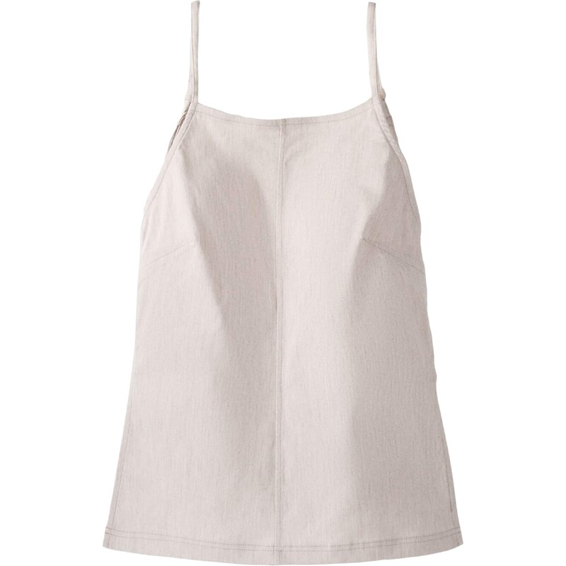 Bershka Top režná 109591081