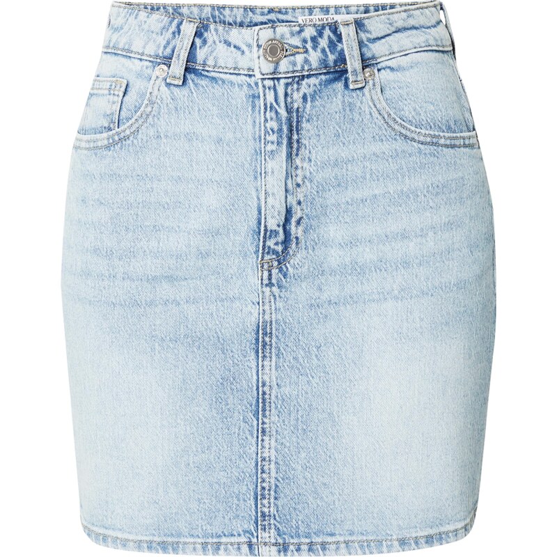 VERO MODA Sukně Tessa modrá džínovina 93709472