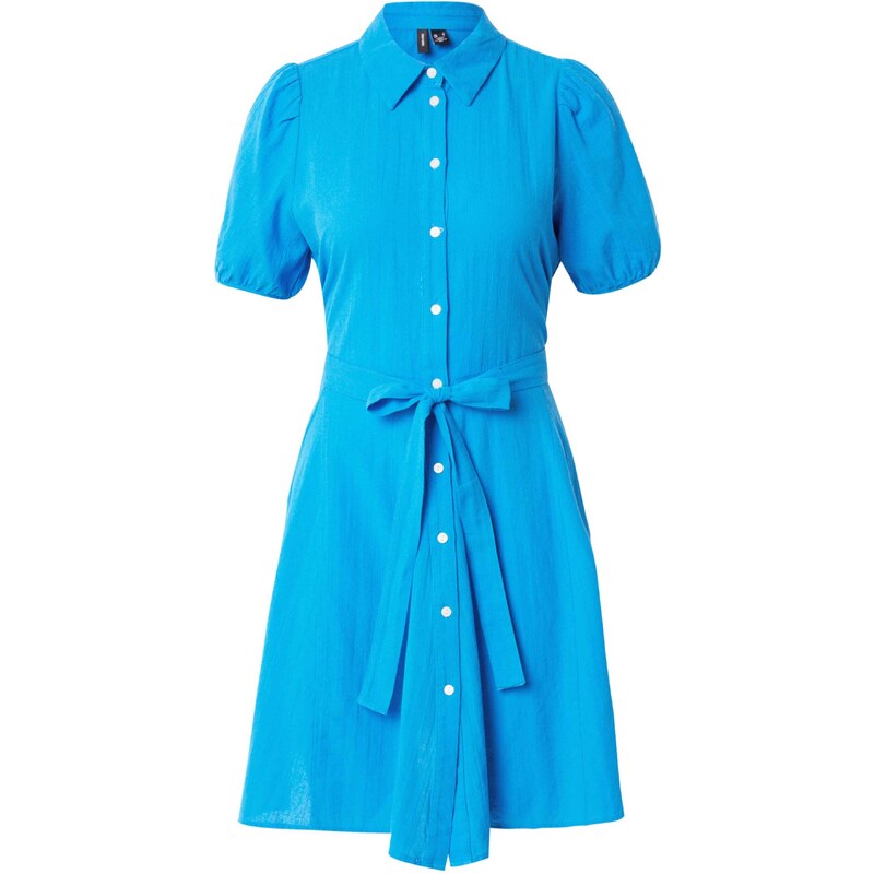VERO MODA Košilové šaty VMDICTHE modrá / tmavě zelená / růžová /