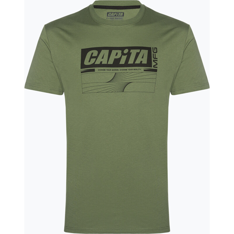 Tričko CAPiTA Reality sage