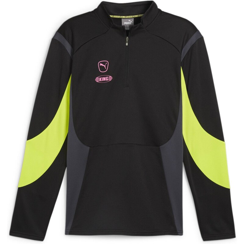 PUMA Funkční tričko King Pro tmavě šedá / jablko / černá