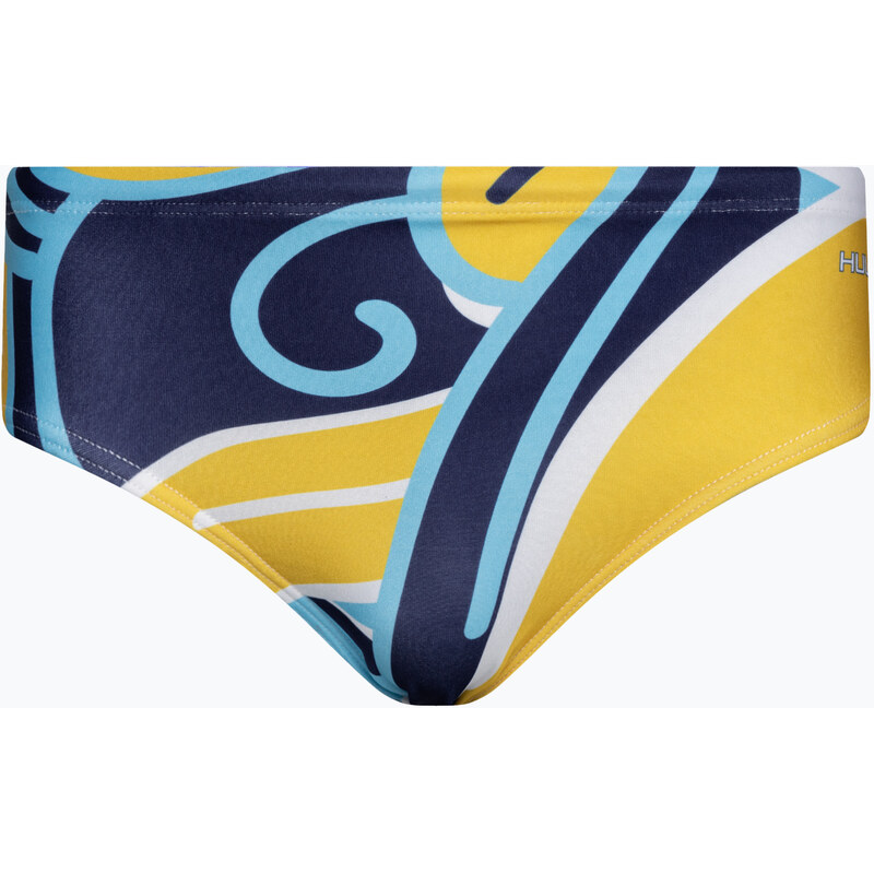 Pánské plavky HUUB Brief Jonny navy/yellow