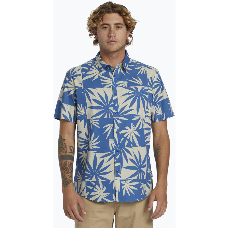Pánské tričko Quiksilver Apero Organic Classic star sapphire