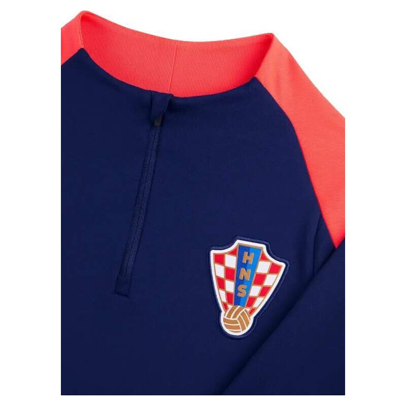 Pánská mikina Nike Chorvatsko 2024 Strike Drill Top modrá