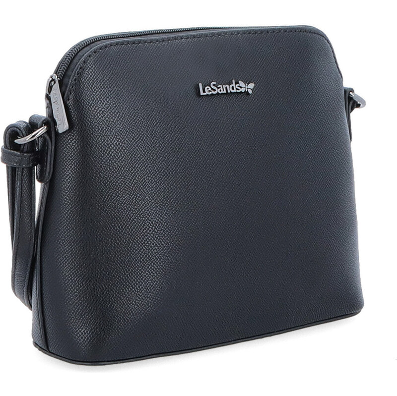 Kabelka ze syntetické kůže crossbody Le Sands černá 9044 C 106554701