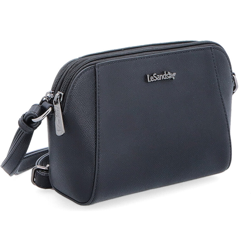 Kabelka ze syntetické kůže crossbody Le Sands černá 9040 C 106554688