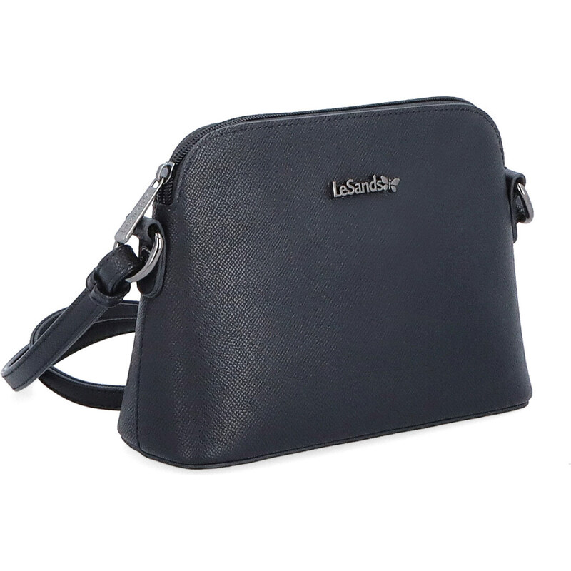 Kabelka ze syntetické kůže crossbody Le Sands černá 9041 C 106554706