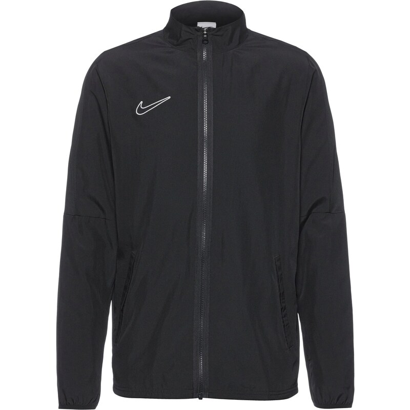 NIKE Sportovní bunda Academy23 černá / bílá