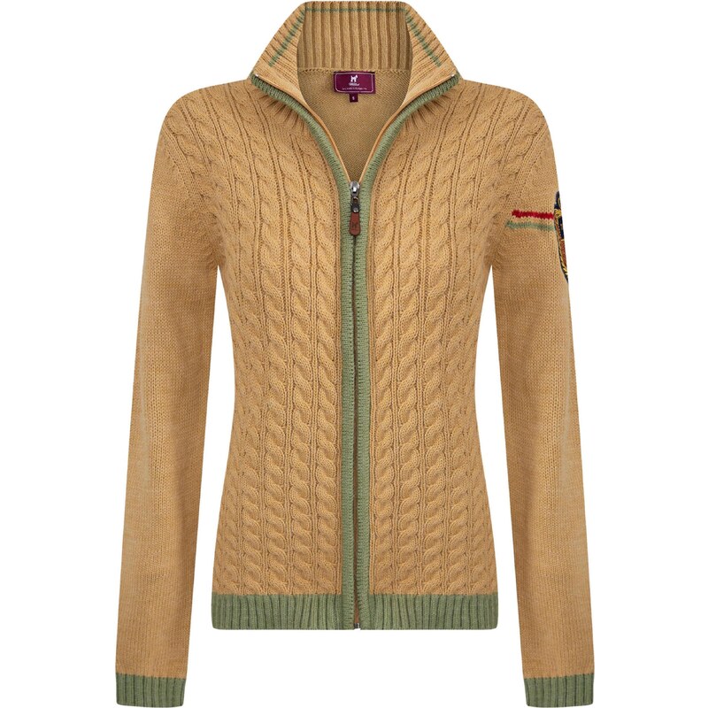 Williot Kardigan marine modrá / hořčicová / khaki / tmavě červená 109391815