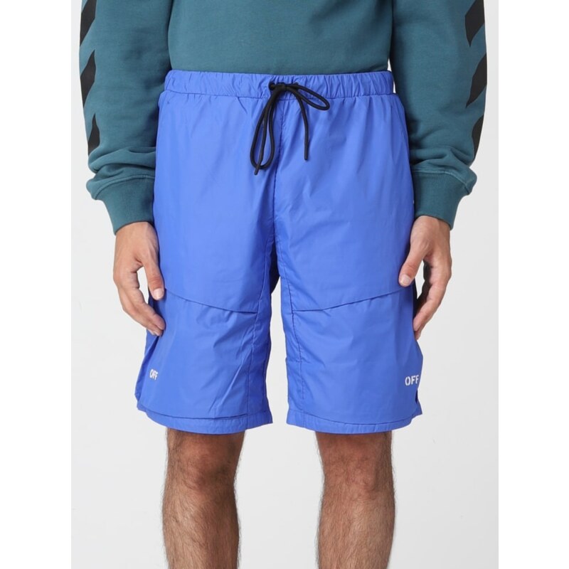 OFF-WHITE Stamp blue kraťasy