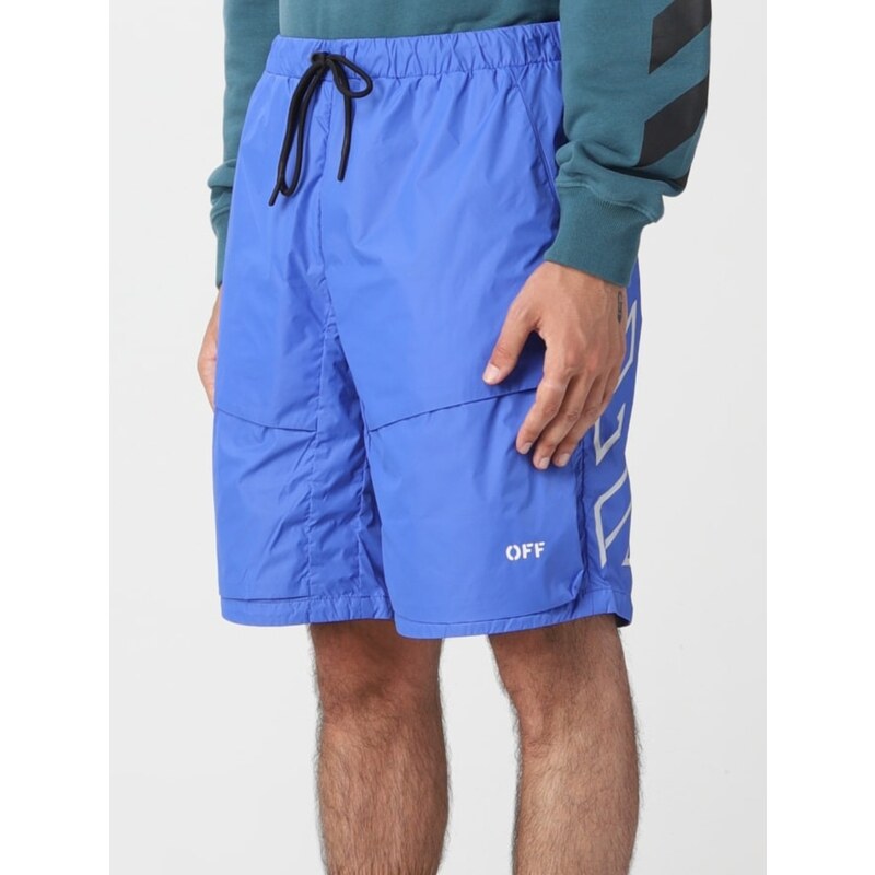 OFF-WHITE Stamp blue kraťasy
