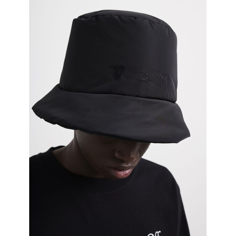 OFF-WHITE Logo Black klobouk