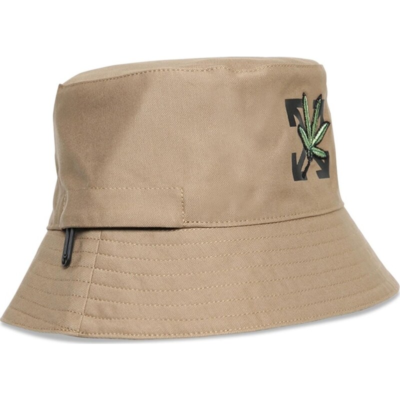 OFF-WHITE Weed Brown klobouk