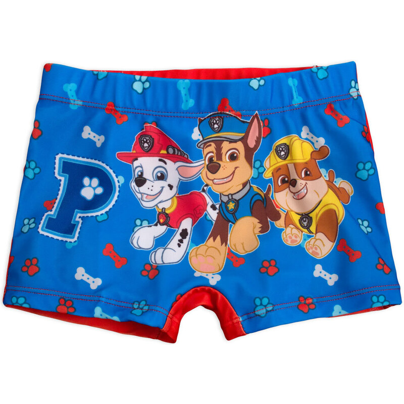 Chlapecké plavky PAW PATROL modro-červené 92326163
