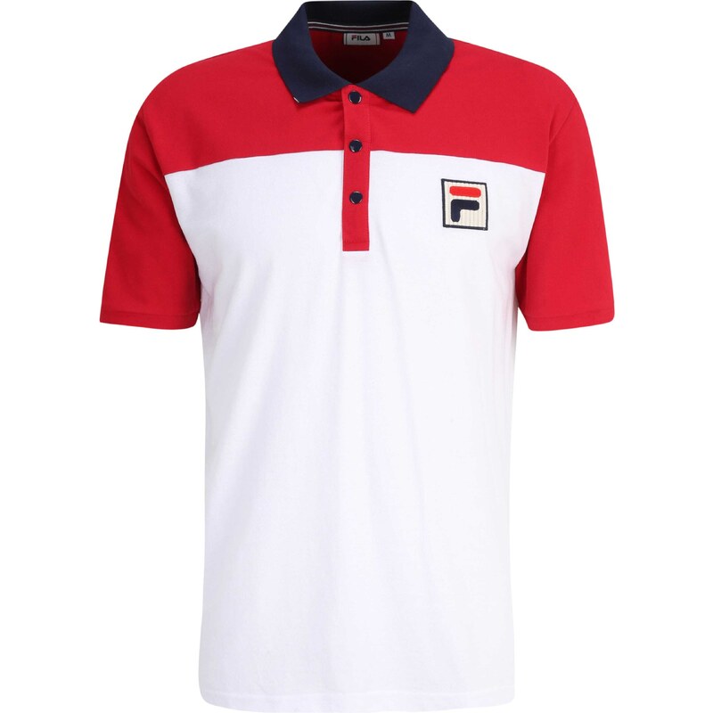 FILA Tričko LIANSHAN námořnická modř / červená / bílá