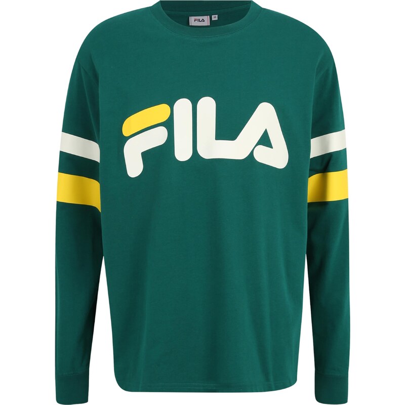 FILA Mikina LUOHE žlutá / zelená