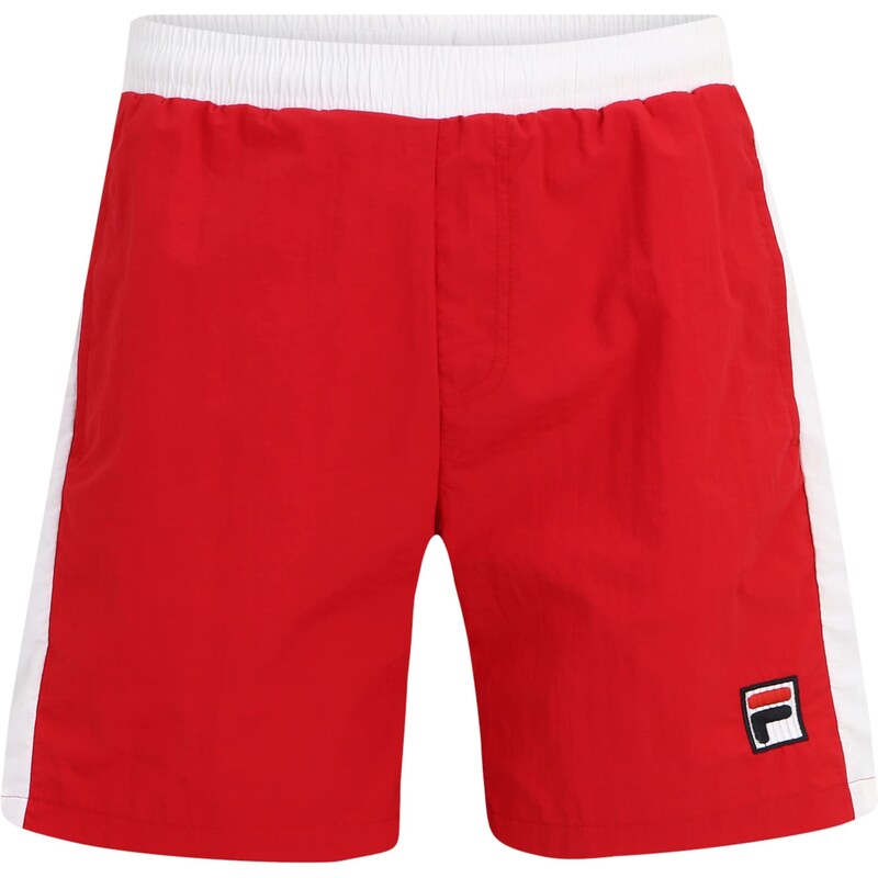 FILA Plavecké šortky Singapur noční modrá / červená / bílá