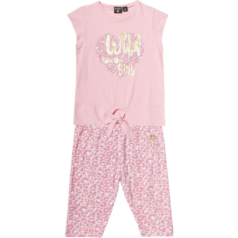 KOROSHI Sada zlatá / světle šedá / pink / bílá