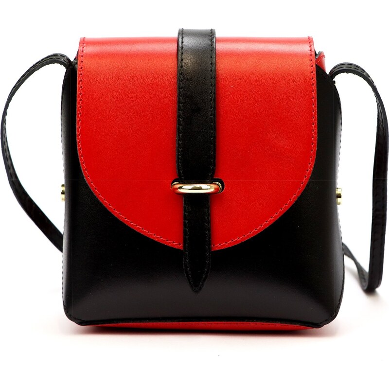 Crossbody kabelka Gregorio 1717-2 červená / černá 92385435
