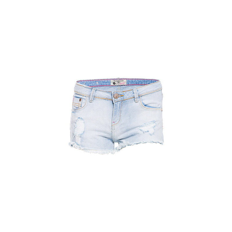 Terranova Ripped denim shorts