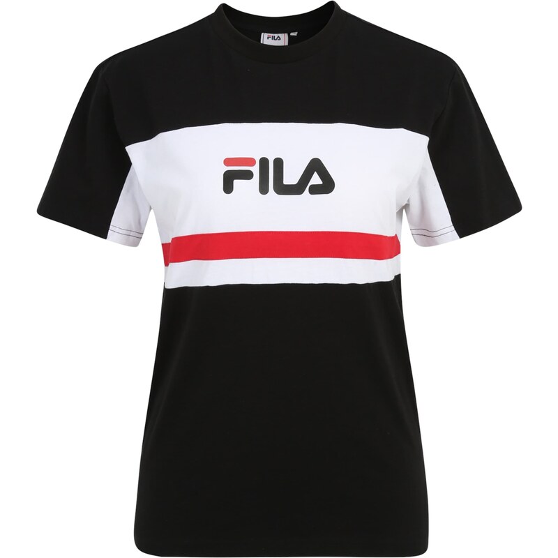 FILA Tričko  LISHUI červená / černá / bílá
