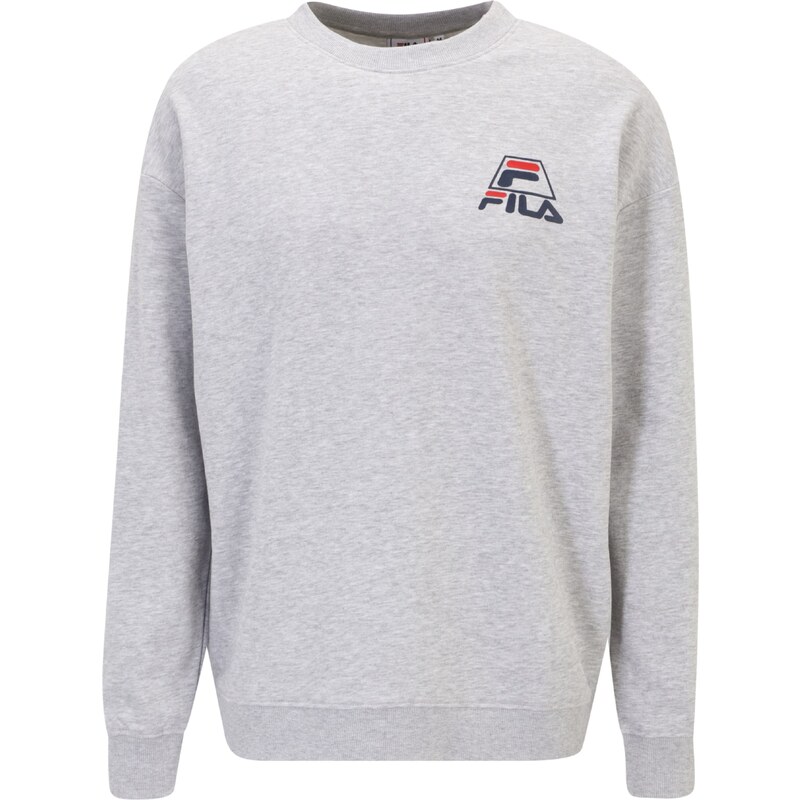 FILA Mikina LAHTI námořnická modř / šedý melír / červená