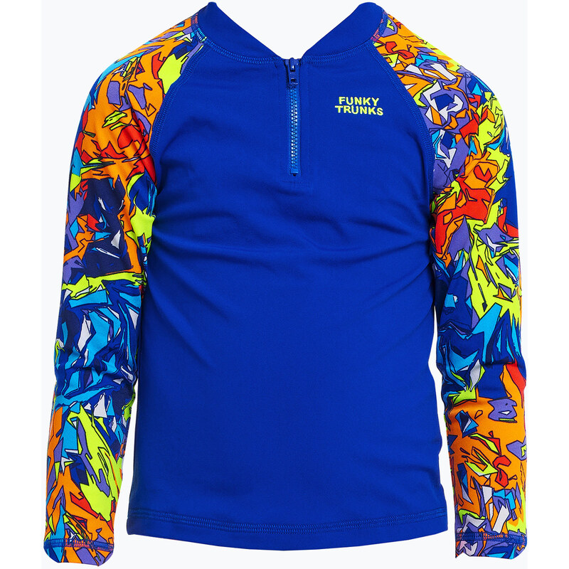 Dětské plavecké tričko Funky Trunks Zippy Rash Vest mixed mess