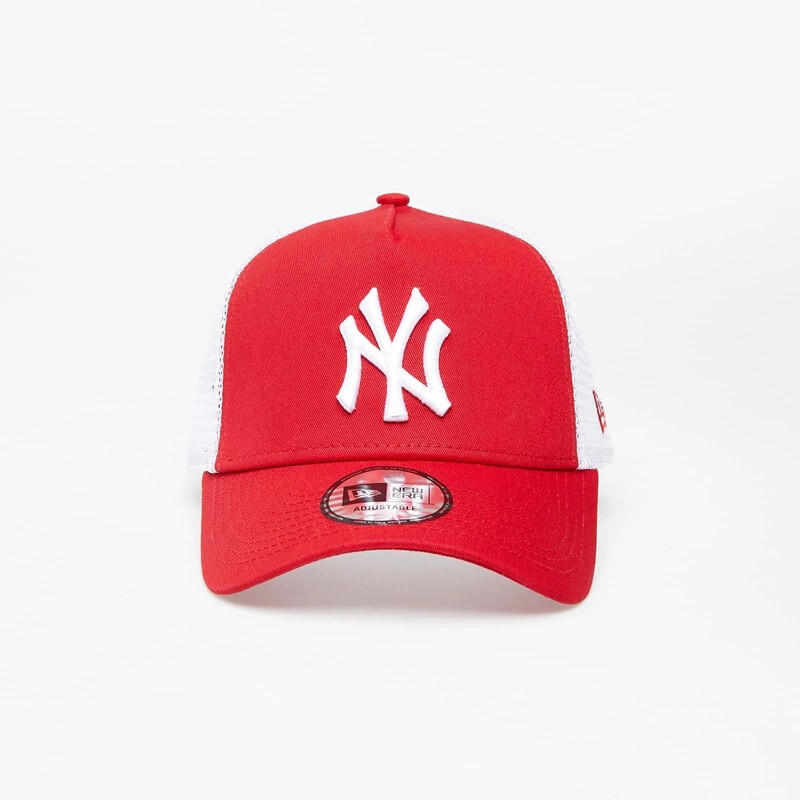 Kšiltovka New Era Cap Clean Trucker 2 New York Yankees Scarlet/