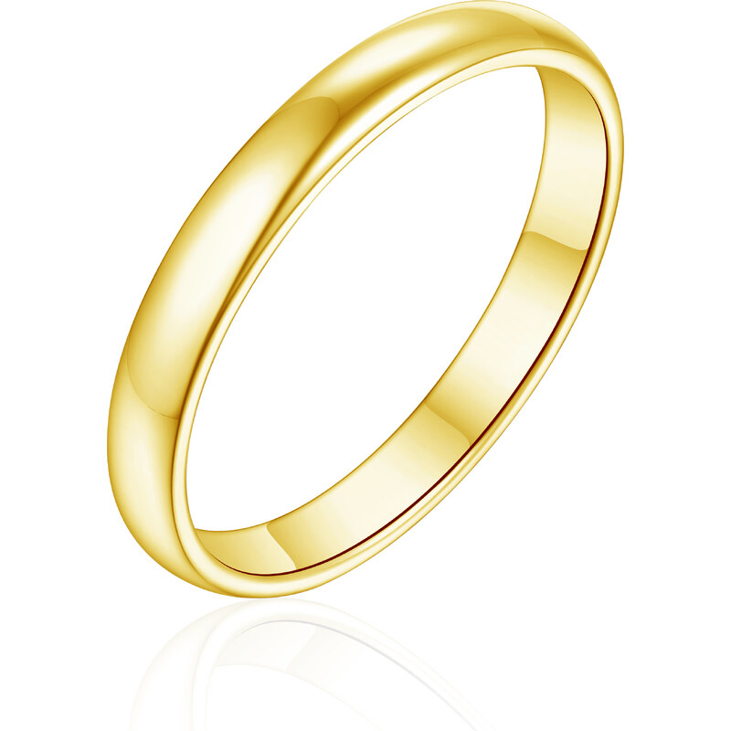 Olivie Snubní stříbrný prsten SPŘÍZNĚNÍ GOLD 8586 92410464