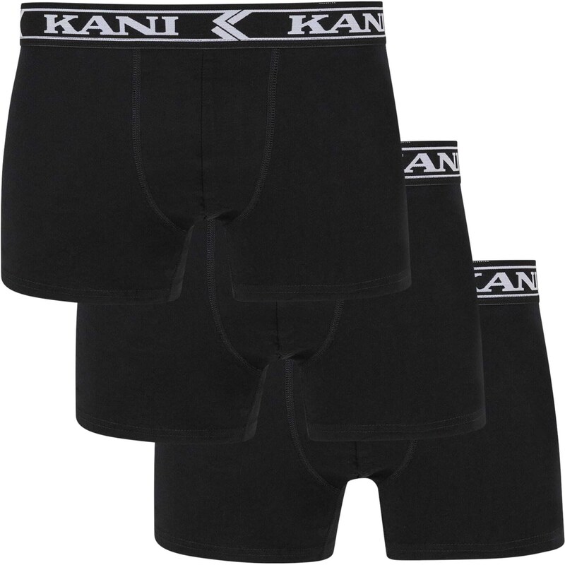Karl Kani Boxerky černá / bílá