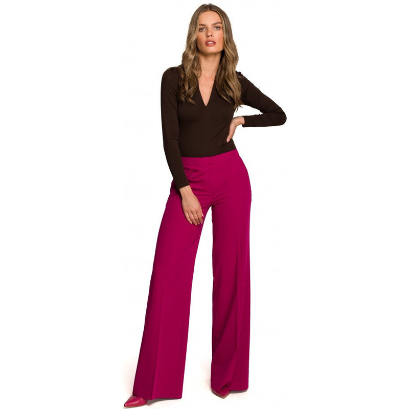 Damské kalhoty S311 švestka - Stylove 92438405