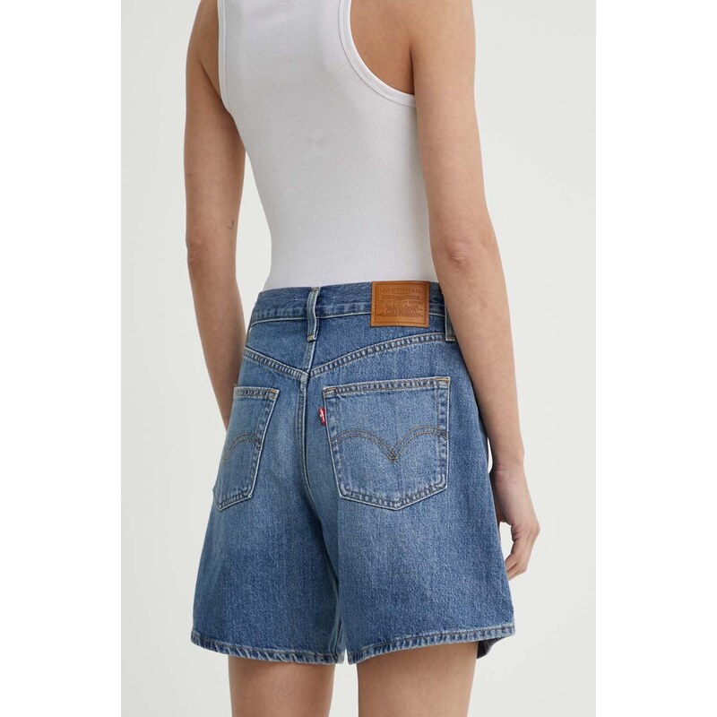 Levi's šortky dámské džínové HIGH BAGGY SHORT