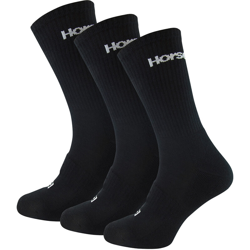 Ponožky Horsefeathers Delete Premium 3-Pack Socks Black 5-7