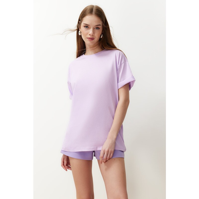 Dámské tričko Trendyol Boyfriend 107047259