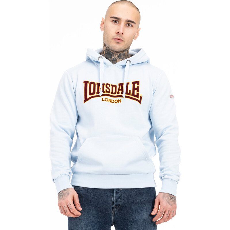 Lonsdale Mens hooded sweatshirt slim fit 99787081