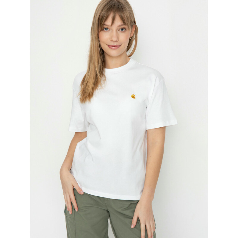 Carhartt WIP Chase (white/gold)bílá