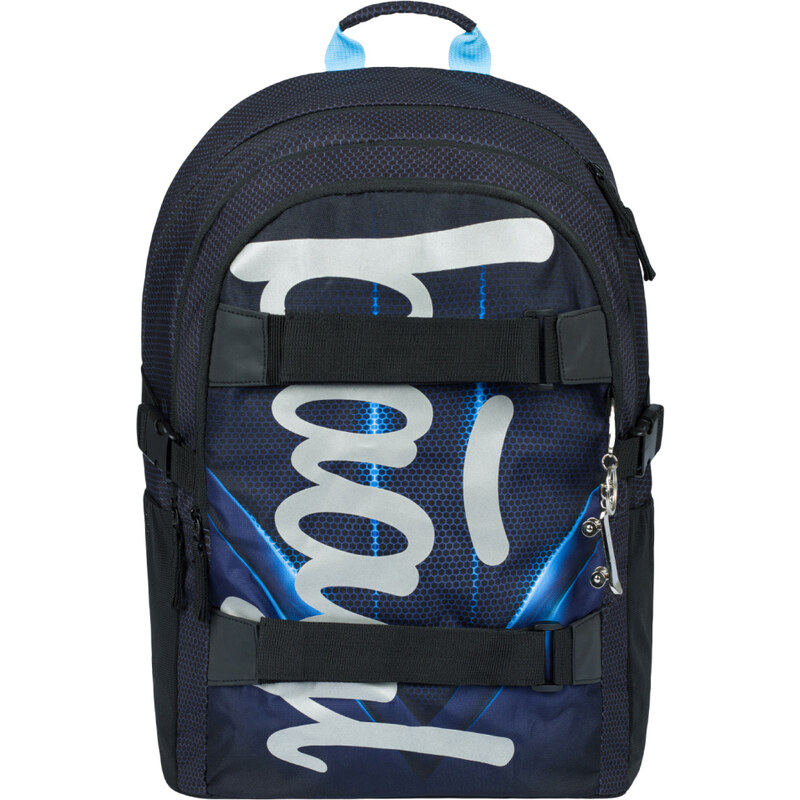 BAAGL Školní batoh Skate Bluelight 25l