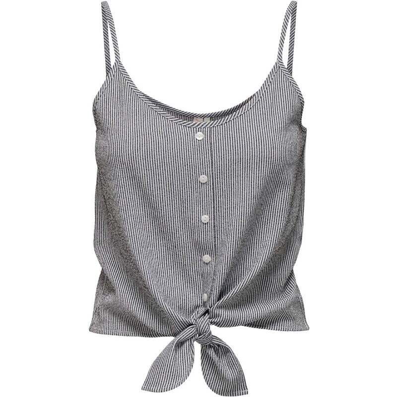 ONLY Top LECEY černá / bílá