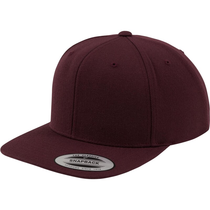 Flexfit Klasický Snapback kaštanově hnědý/kaštanový
