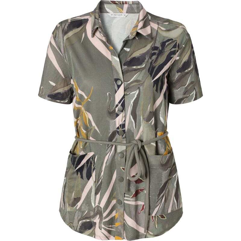 TATUUM Halenka Savanah světle béžová / khaki / olivová / černá 109391888
