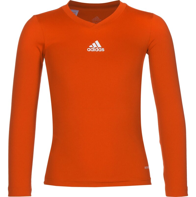 ADIDAS PERFORMANCE Funkční tričko Team Base mandarinkoná / bílá