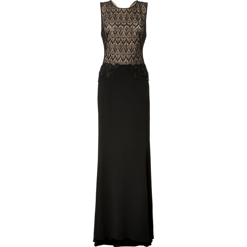 Zuhair Murad Lace/Crepe Evening Gown